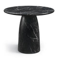 Darcy 42" Black Concrete Indoor/Outdoor Bar Table