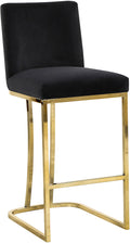 Gulliver Velvet Upholstered Counter Stool