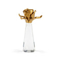 Small Rose On Stand - Gold