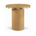 Devonne Natural Solid Wood And Natural Cane Counter Height Table