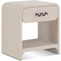 Luisella 22" Linen Textured End / Side Table