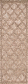 Easy Care Natural Beige Modern Polypropylene Area Rug
