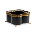 Tracery Cachepot - Black (Sm)