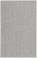 Natural Texture Ivory Grey Farmhouse Polyester Area Rug