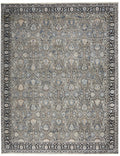 Starry Nights Grey Navy Vintage Area Rug