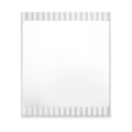 Malvern White Wood Veneer Frame Mirror