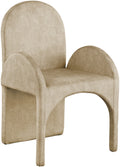 Sophia Velvet Upholstered Dining Arm Chair