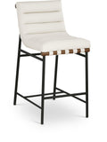 Campania Vegan Leather Upholstered Counter Stool
