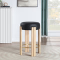 Gordes Vegan Leather Upholstered Counter Stool
