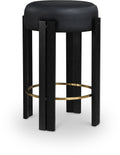 Gordes Vegan Leather Upholstered Counter Stool