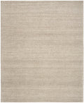 Pure Rows Ivory Grey Farmhouse Wool Area Rug