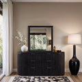 Athenais Solid Wood And Oak Veneer Dresser