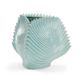 Palm Leaf Vase - Seafoam