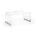 Waterfall Coffee Table - Nickel