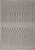 Positano Charcoal Modern Polypropylene Area Rug