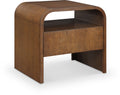 Gabriela 26" Solid Wood And Veneer Nightstand