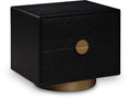 Victoire 26" Oak Veneer Nightstand / Side Table