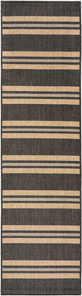 Horizon Indoor/Outdoor Charcoal Modern Polypropylene Area Rug