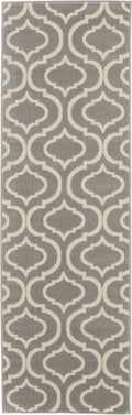 Jubilant Grey Contemporary Polypropylene Area Rug