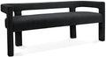 Audra Boucle Fabric Upholstered Bench