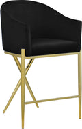Winifred Velvet Upholstered Counter Stool