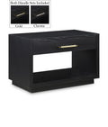 Bastian 32" Solid Wood And Ash Veneer Nightstand