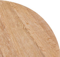 Lariana 52" White Oak Wood Dining Table