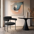 Bridgette Boucle Fabric Upholstered Dining Chair