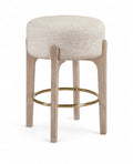Theodosia Fabric Upholstered Counter Stool