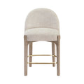 Theodosia Fabric Upholstered Counter Stool