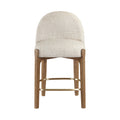 Theodosia Fabric Upholstered Counter Stool