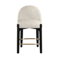 Theodosia Fabric Upholstered Counter Stool