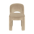 Claudia Velvet Performance Fabric Upholstered Dining Chair