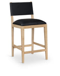Bayonne Vegan Leather Counter Stool