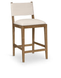 Bayonne Vegan Leather Counter Stool