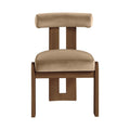 Ardith Velvet Performance Fabric Upholstered Dining Chair