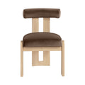Ardith Velvet Performance Fabric Upholstered Dining Chair