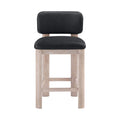Oporto Vegan Leather Upholstered Counter Stool