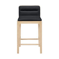 Epernay Vegan Leather Upholstered Counter Stool