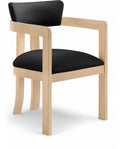 Keswick Vegan Leather Upholstered Dining Arm Chair