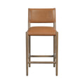 Anders Vegan Leather Upholstered Counter Stool