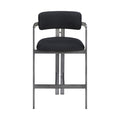 Axelle Vegan Leather Upholstered Counter Stool