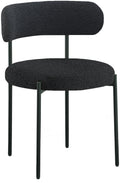 Bernice Boucle Fabric Upholstered Dining Chair