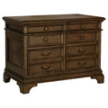 Hartshill 5-drawer File Cabinet in Burnished Oak