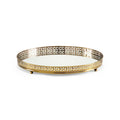 Footed Vanity Tray