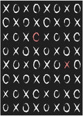 Imagination Black Kids Polyester Area Rug