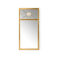 Crystal Trumeau Mirror