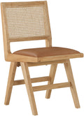 Abbeville Vegan Leather Upholstered Dining Side Chair