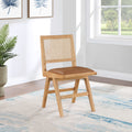 Abbeville Vegan Leather Upholstered Dining Side Chair