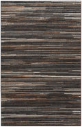 CK029 Captivating Mocha Modern Polyester Area Rug